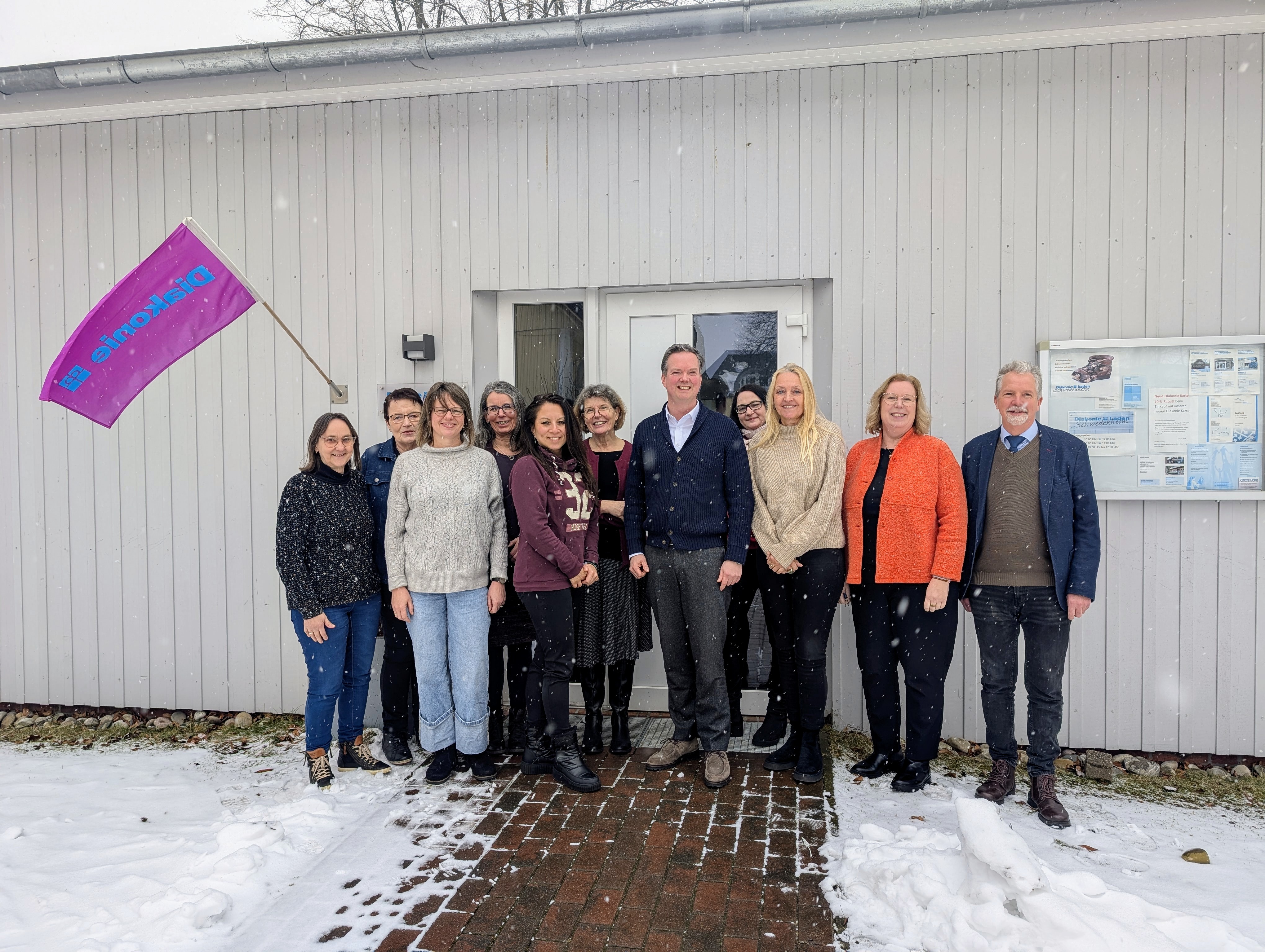 Das Team des Diakoniebüros Cloppenburg.