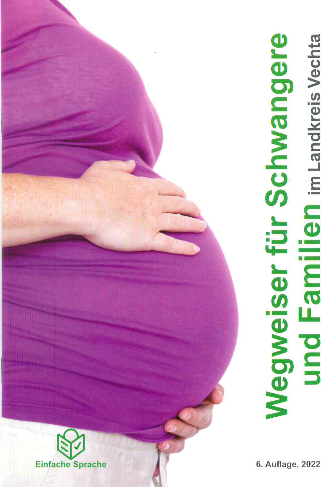 Cover Wegweiser Das Cover des Wegweisers in leichter Sprache